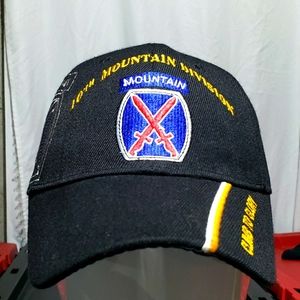 MILITARY U.S. ARMY 10TH MOUNTAIN DIVISION HAT